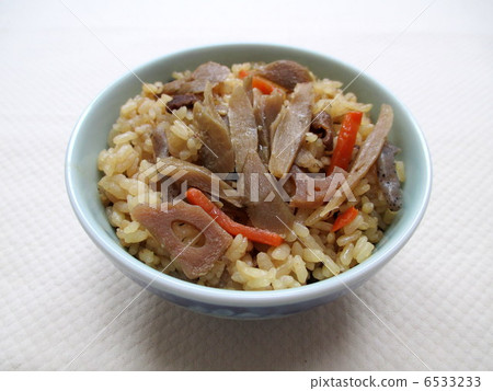 米飯煮熟的米飯 米飯煮熟的米飯 6533233