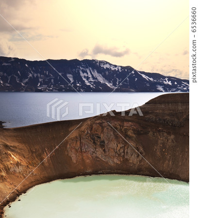 Lake in Iceland Lake in Iceland 6536660