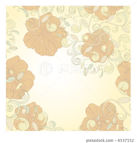 seamless  floral  background with place for your text 6537152