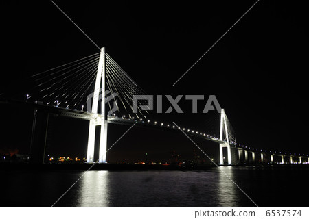Shinminato Ohashi (night view) Shinminato Ohashi (night view) 6537574