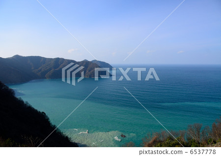 The Sanriku 5 Lake from the Rainbow Line Japan Sea The Sanriku 5 Lake from the Rainbow Line Japan Sea 6537778