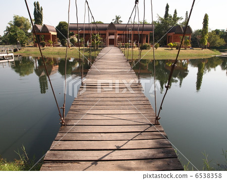 泰國Pimai Sanggam公園吊橋 泰國Pimai Sanggam公園吊橋 6538358