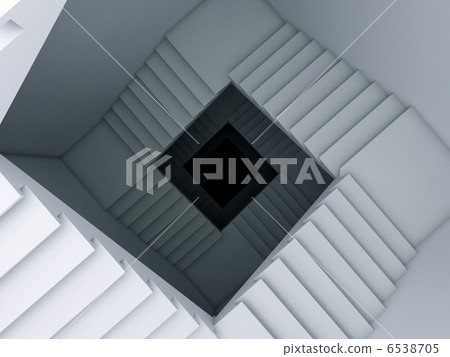 A stair to the infinity. 6538705