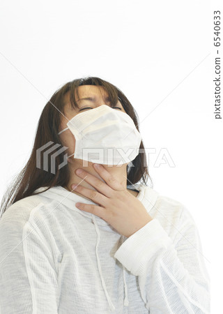 A woman with a cold 6540633