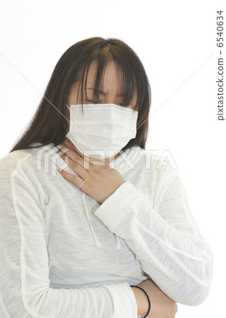 A woman with a cold A woman with a cold 6540634