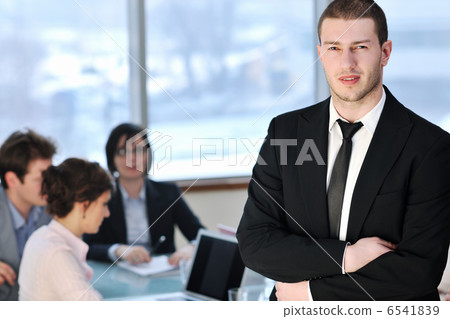 group of business people at meeting group of business people at meeting 6541839
