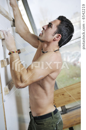 man exercise sport climbing man exercise sport climbing 6542219