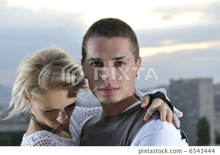 romantic urban young couple outdoor romantic urban young couple outdoor 6543444