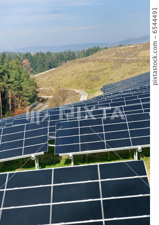 solar panel renewable energy field solar panel renewable energy field 6544491