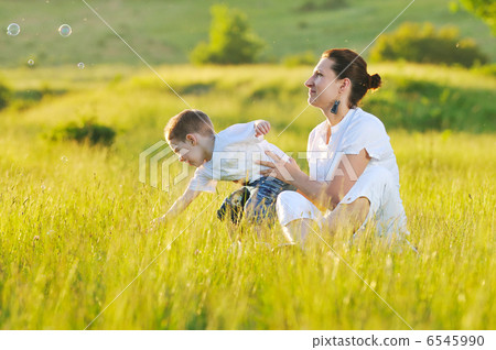 woman child bubble woman child bubble 6545990