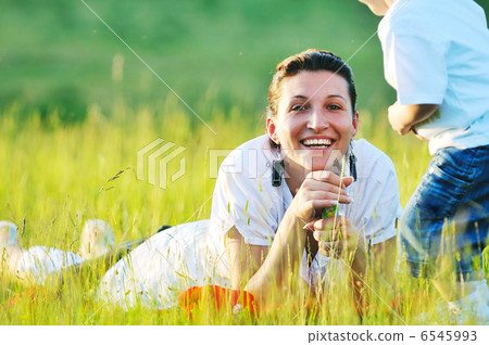 woman child bubble woman child bubble 6545993