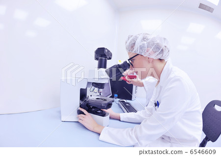 scientists working at the laboratory 6546609