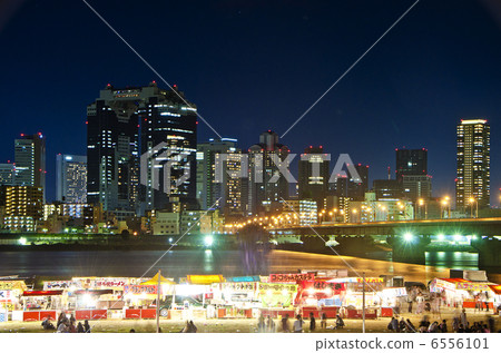 Summer festival scenery in Osaka Summer festival scenery in Osaka 6556101