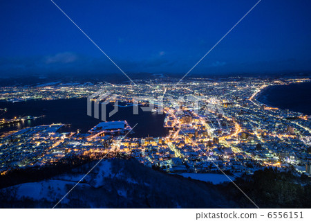函館山的夜景 6556151