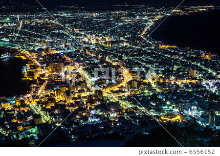 函館山的夜景 6556152