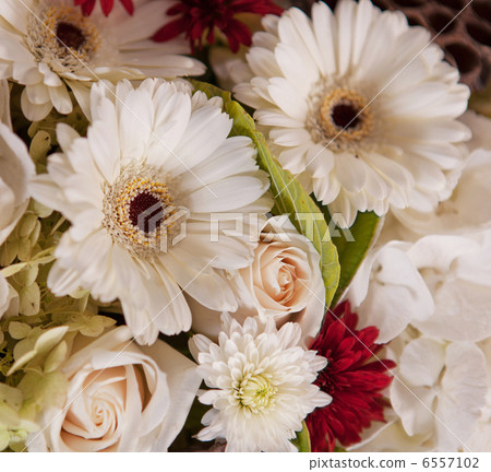 close-up of wedding bouquet 6557102
