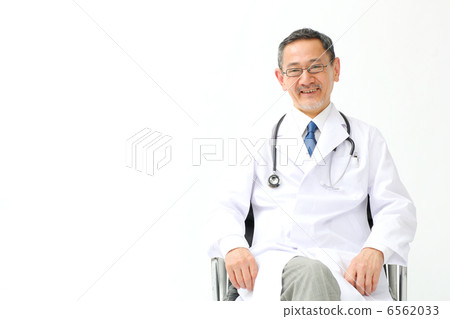 Doctor sitting in a chair 6562033