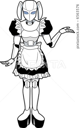 Image result for cyborg maid