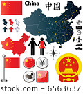 China map 6563637