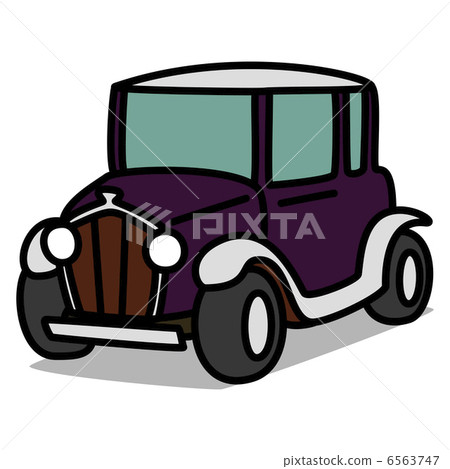 簡單插圖“汽車40經典車” 簡單插圖“汽車40經典車” 6563747