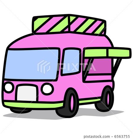 Simple illustration "Car 58 mobile sales car" 6563755