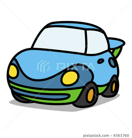 Simple illustration "Car 32 Future Sports Car" 6563760