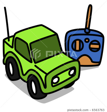 Simple illustration "Car 57 radio controlled car" 6563763