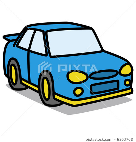 Simple illustration "Car 45 Sports Compact" 6563768