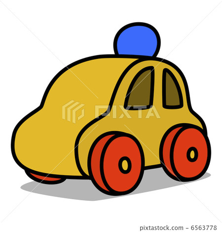 簡單插圖“汽車54玩具車” 6563778