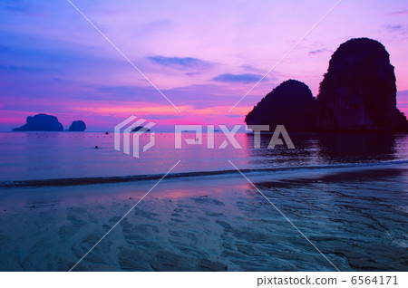 Sea sunset landscape 6564171