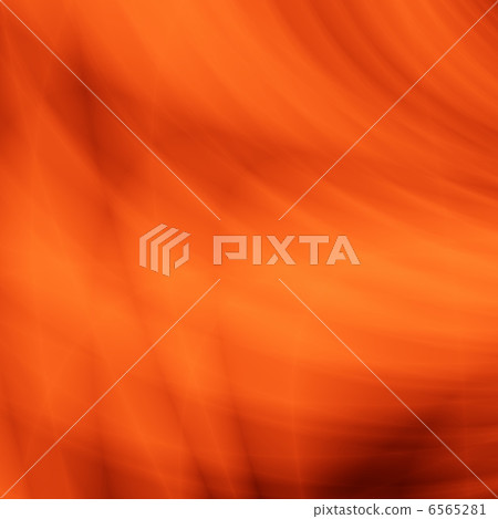 Orange spring abstract web design - Stock Illustration [6565281] - PIXTA