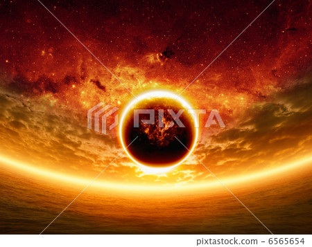 Dramatic sunset 6565654