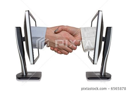 Virtual handshake 6565878