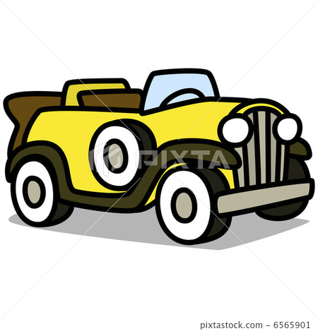 簡單插圖“汽車69經典敞篷車” 簡單插圖“汽車69經典敞篷車” 6565901