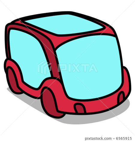Simple illustration "Car 95 near future future one box" 6565915
