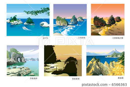 西伊豆的場景 6566363