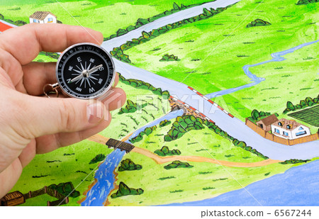 orientation of the map in the journey 6567244