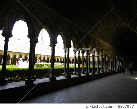 Columns of Mont Saint Michel Columns of Mont Saint Michel 6567997