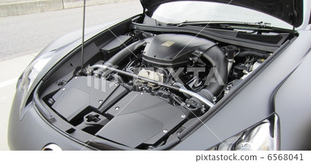 LEXUS LFA engine room 6568041
