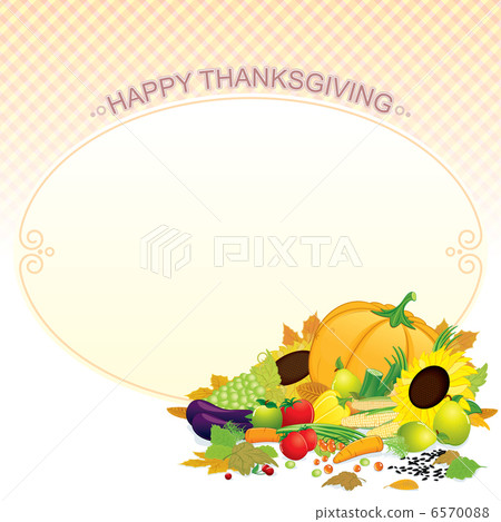 Thanksgiving Template Vector 6570088
