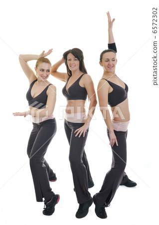woman fitness group woman fitness group 6572302