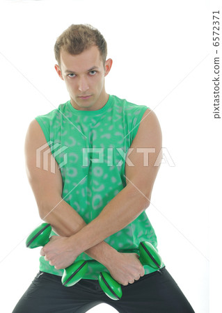man fitness isolated man fitness isolated 6572371
