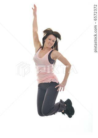 woman fitness isolated woman fitness isolated 6572372
