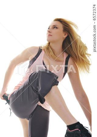 woman fitness isolated woman fitness isolated 6572374