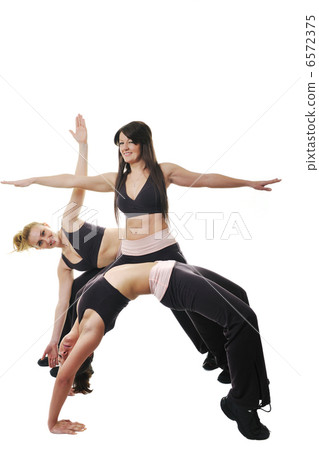 woman fitness group woman fitness group 6572375