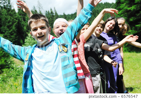 child group outdoor child group outdoor 6576547