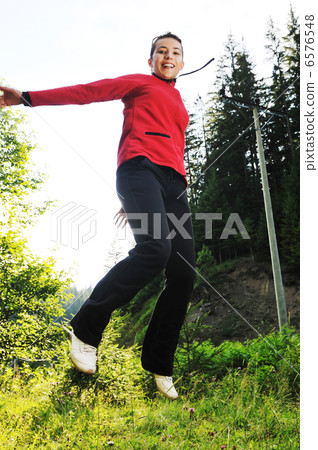 girl jump outdoor girl jump outdoor 6576548