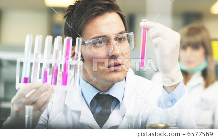 science people in bright lab science people in bright lab 6577569