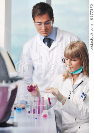 science people in bright lab science people in bright lab 6577576