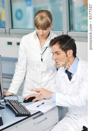 science people in bright lab science people in bright lab 6577587